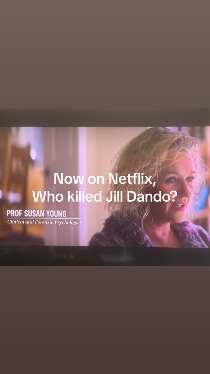Pleased to have had the opportunity to participate in this great @netflix documentary that shines a light on the #police investigation and reminds us that #JillDando killer is still at large.