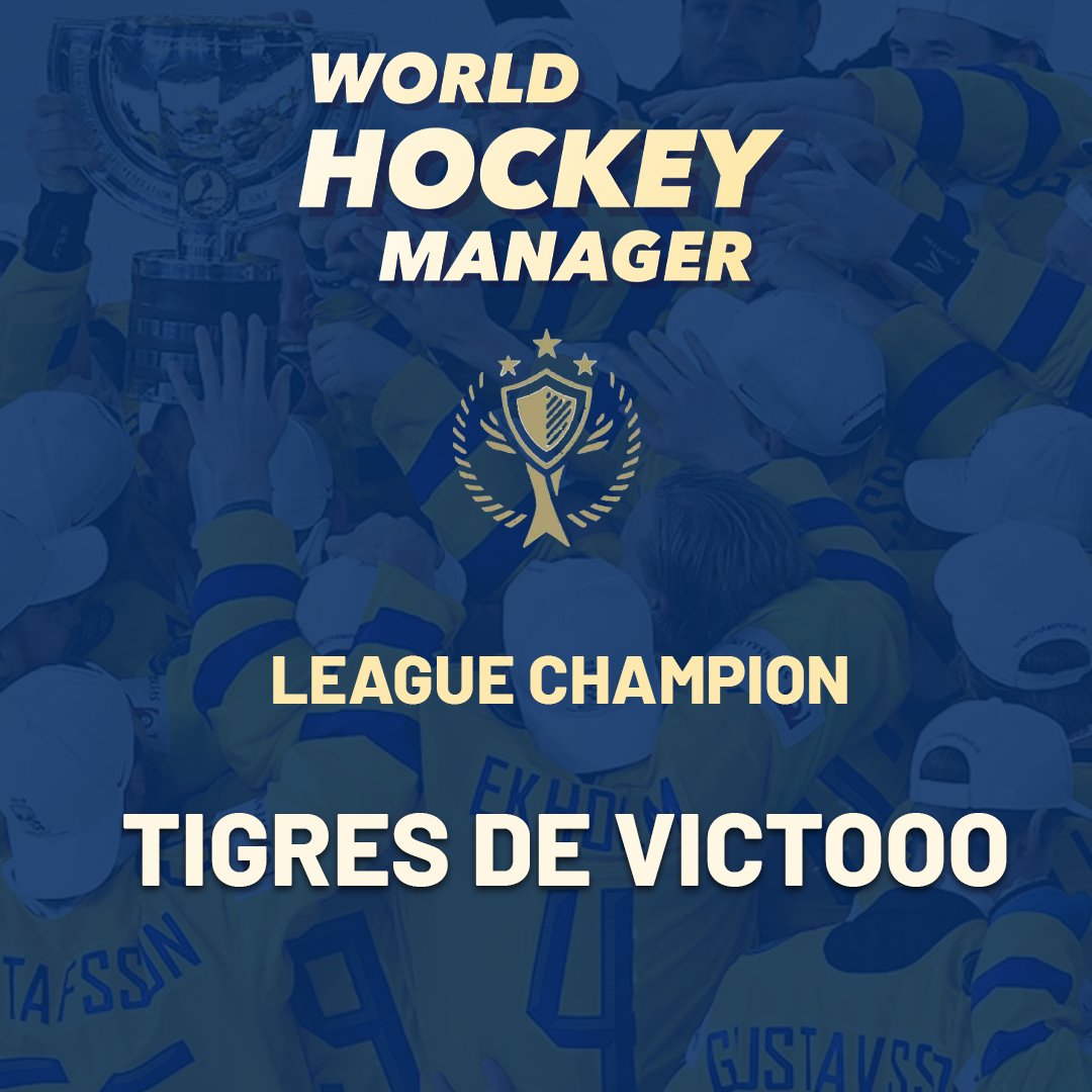 Congratulaltions to our Season 110 Champions, Tigres De Victooo! 🏆 Good luck to everyone in Season 111!