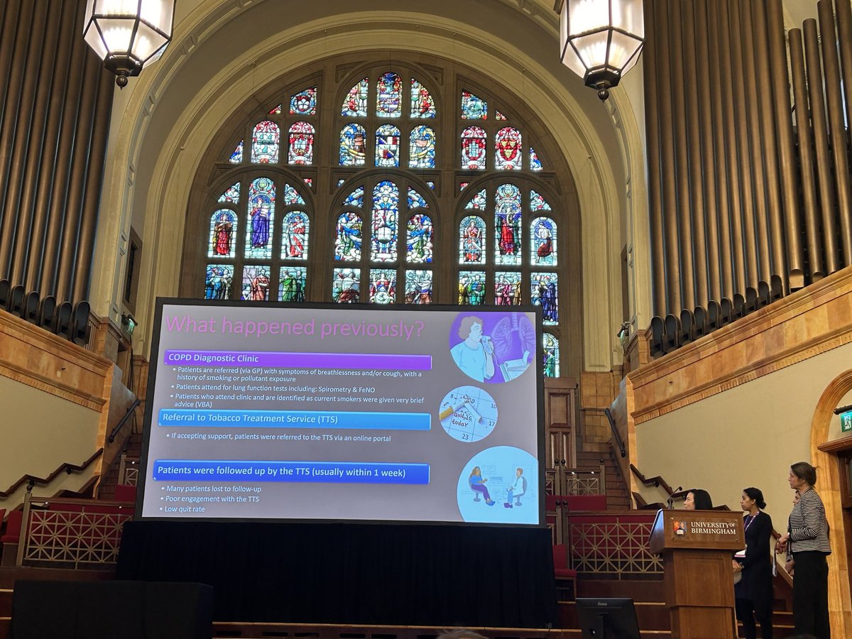 Learning on how smoking cessation can be approached to drive change #PENNA23