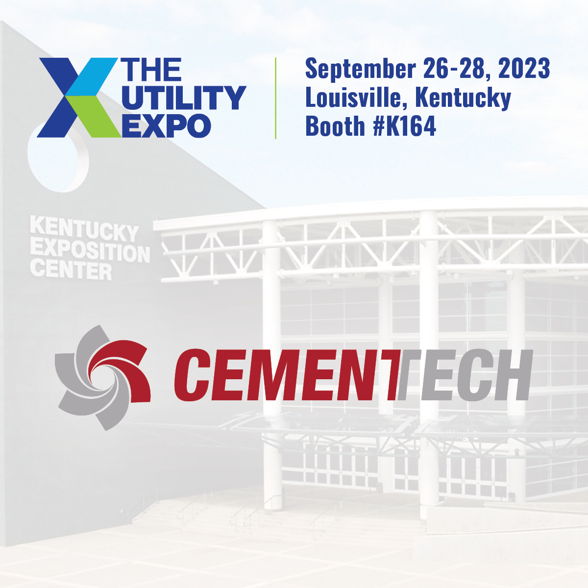 cementech's tweet photo. Today is the last day of The Utility Expo. If you haven't had a chance to stop by our booth yet, head over to booth #K164 to learn how volumetric mixers can help you keep up with demand.
https://t.co/o5fZCPjL4P
#CemenTech #TheUtilityExpo https://t.co/m1MtrEaXdi