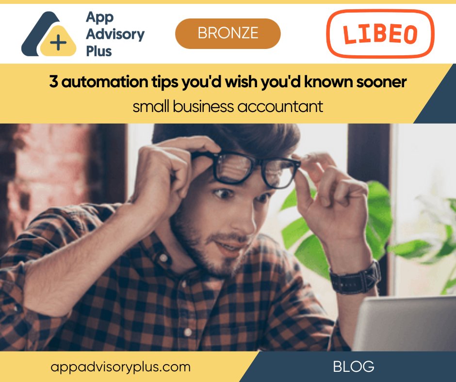AppAdvisoryPlus's tweet image. 3 automation tips you'd wish you'd known sooner by Libeo 🤯 appadvisoryplus.com/resources/blog…

This article will teach you how to automate your accounting business so it runs like a well-oiled machine.

#smallbusinessaccounting #accounting #accountancy #bookkeeping #automation #outsourcing