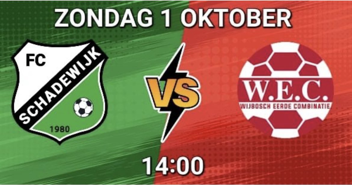 Eerste thuiswedstrijd in het nieuwe seizoen.