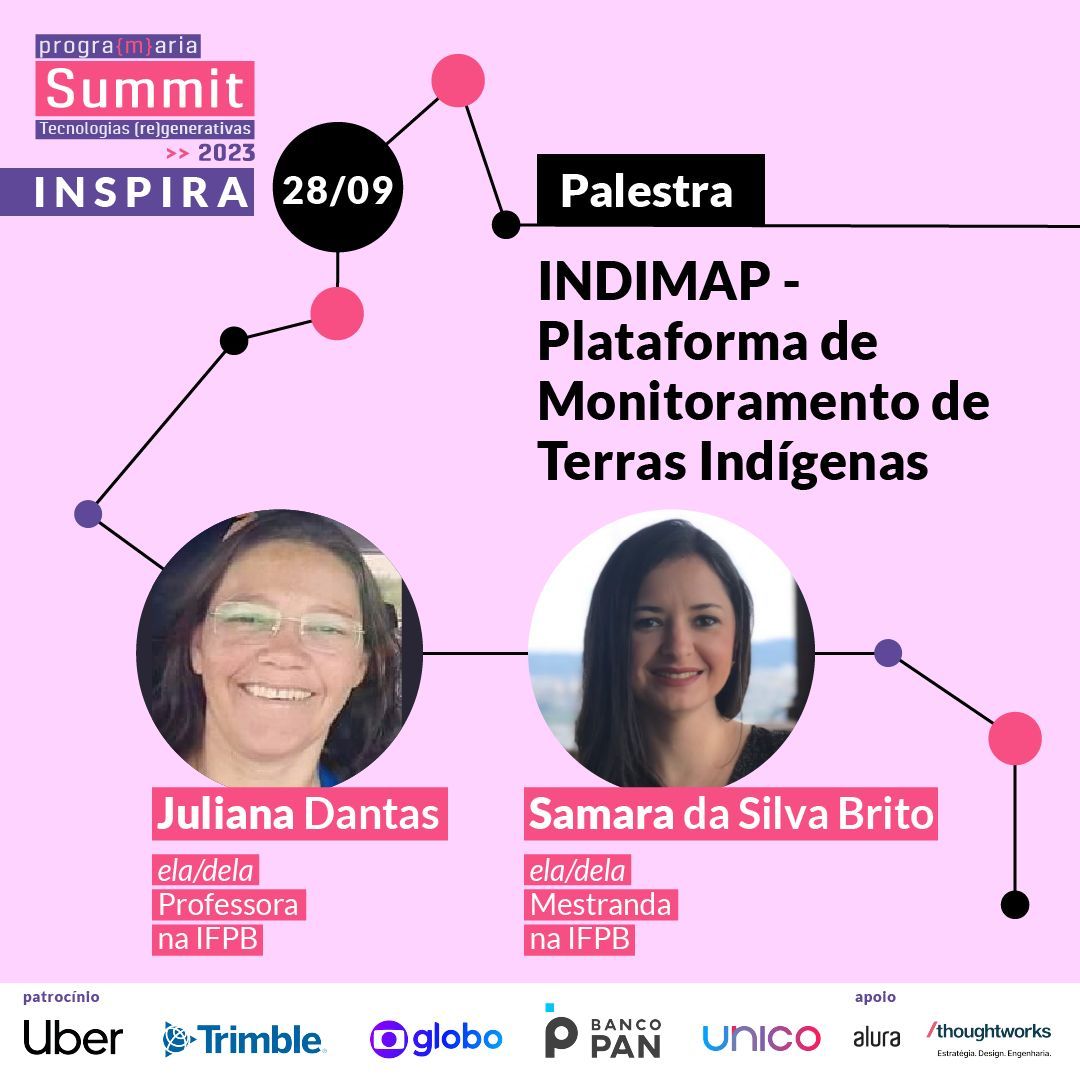 programaria's tweet image. A nossa agenda de hoje tá SENSACIONAL!!! #PrograMariaSummit2023 o #Inspira é 100% on-line está imperdíveeeel!!!!
📣 Além das palestras a agenda do #Inspira 28/09 conta com as Mentorias também!
✅ Ingressos on-line são gratuitos buff.ly/3ru6XjE