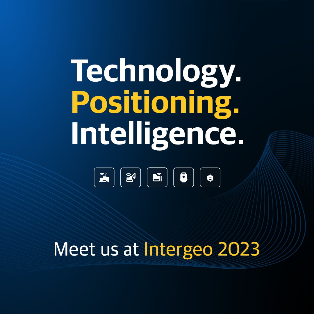 topcon_today's tweet image. From October 10th-12th, we&apos;ll be at INTERGEO 2023 at Messegelände Berlin! Will you?

Book your tickets now, and find us at HALL 1.2 BOOTH C1.053: topconpositioning.com/intergeo-2023

#INTERGEO2023 #geospatialtechnology #ForWorkThatMatters
