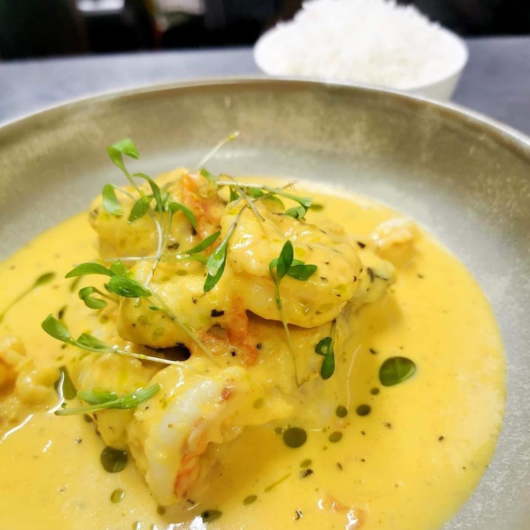 Thursday night special. Spiced monkfish and prawn curry, coconut curry sauce and basmati rice.
#catchoftheday #midweekdinner #EastCoastSeafood #seafoodlover