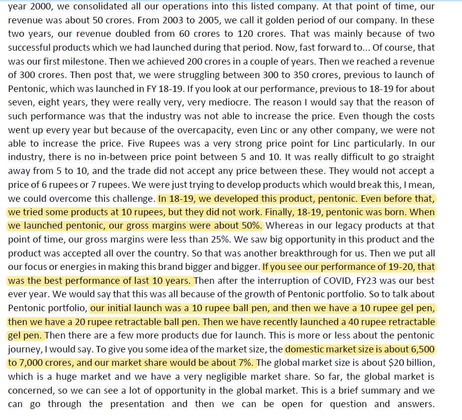 dedhiap's tweet photo. #linc @soicfinance @ishmohit1 @tushar9590 @sahil_vi @sabarish091282 #productdiversification #variantperception
Analyst meet transcript https://t.co/aT2ixBGEKq