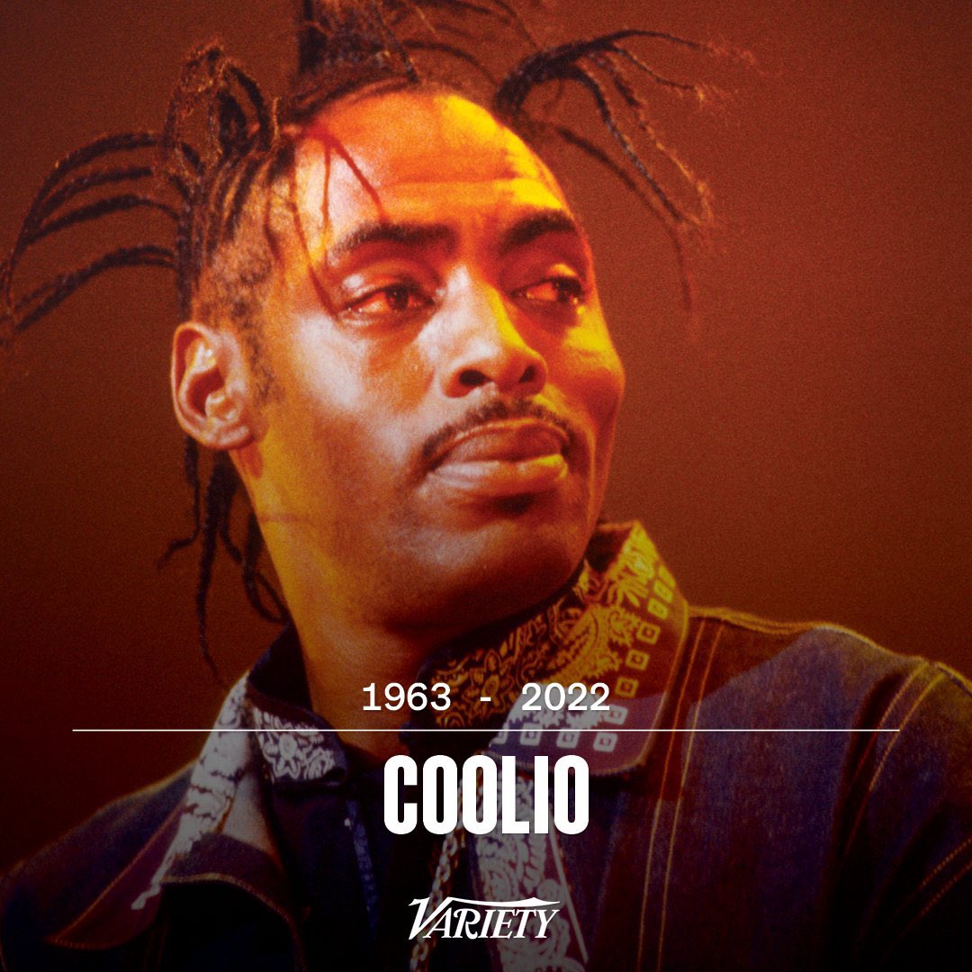 I Still Can’t Believe We Loss Most Talent Icon Legendary Rapper Ever #RIPCoolio 🙏🏽🕊😢