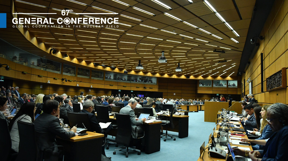 iaeaorg's tweet photo. Countries newly elected by #IAEAGC to serve on the 35-member Board of Governors for 2023–2024:

🇩🇿 Algeria
🇦🇲 Armenia
🇧🇩 Bangladesh
🇧🇫 Burkina Faso
🇪🇨 Ecuador
🇮🇩 Indonesia
🇰🇷 Republic of Korea
🇳🇱 Netherlands
🇵🇾 Paraguay
🇪🇸 Spain
🇺🇦 Ukraine

🎉Congrats!
👉https://t.co/gEuUJHOCuY https://t.co/gGbdBZ00iX