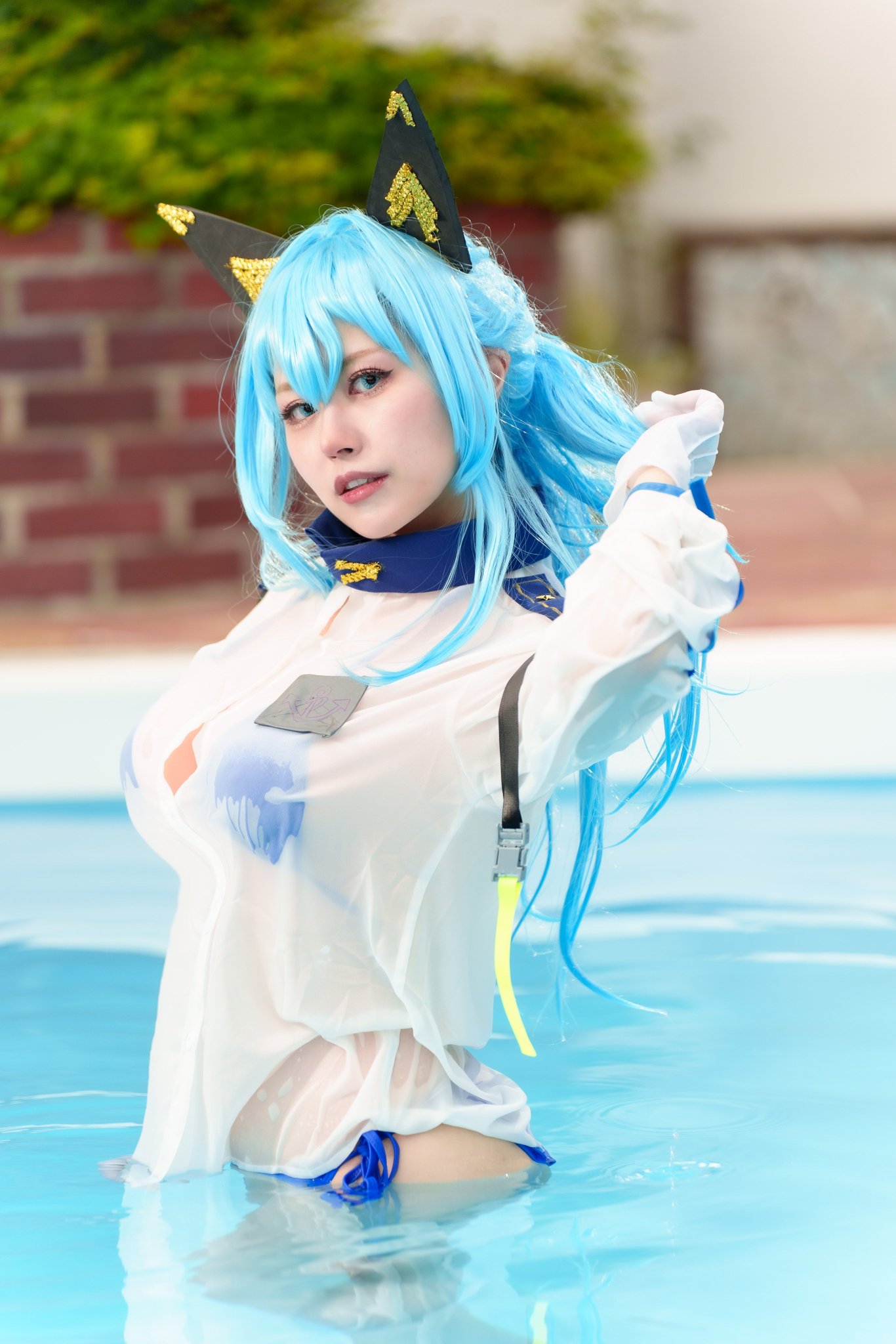 NIKKE ヘルム アクアマリン コスプレ衣装 Amazon.co.jp: 勝利の女神:NIKKE ヘルムアクアマリン 水着