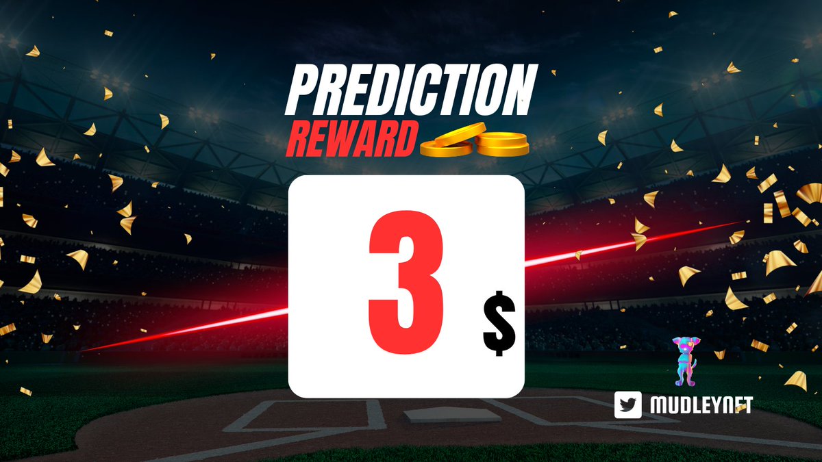 MudleyNFT's tweet photo. 🎊Congratulations @mentalitystate you won the prediction and get a reward. Please DM us: “Prediction [Date] (followed by your SOL wallet address)” before 11:59 PM +7(UTC) 29 Sep 2023 The Reward will be sent to your wallet within a few days. https://t.co/ZJY0a58oPs