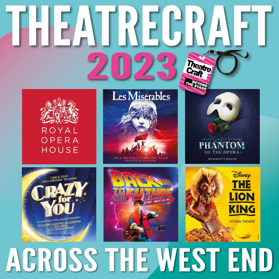 TheatreCraft's tweet photo. TheatreCraft is back and it's bigger than ever! 

We're hosting workshops, on stage &amp; backstage demonstrations across the West End at all of these incredible theatres. Oh and it's all FREE🤩

🗓️Monday, 20 November - mark it in your diary!

Register now - https://t.co/rznz2KFnQj https://t.co/mAOh6xX3N6