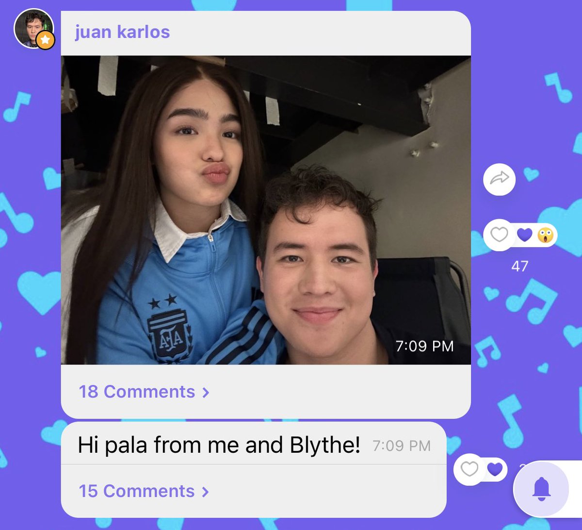 karloslabajo__'s tweet photo. #GinoKy sa backstage pass 

#viberbackstagepass #seniorhigh #jk #blythe https://t.co/rq55x2xeFA