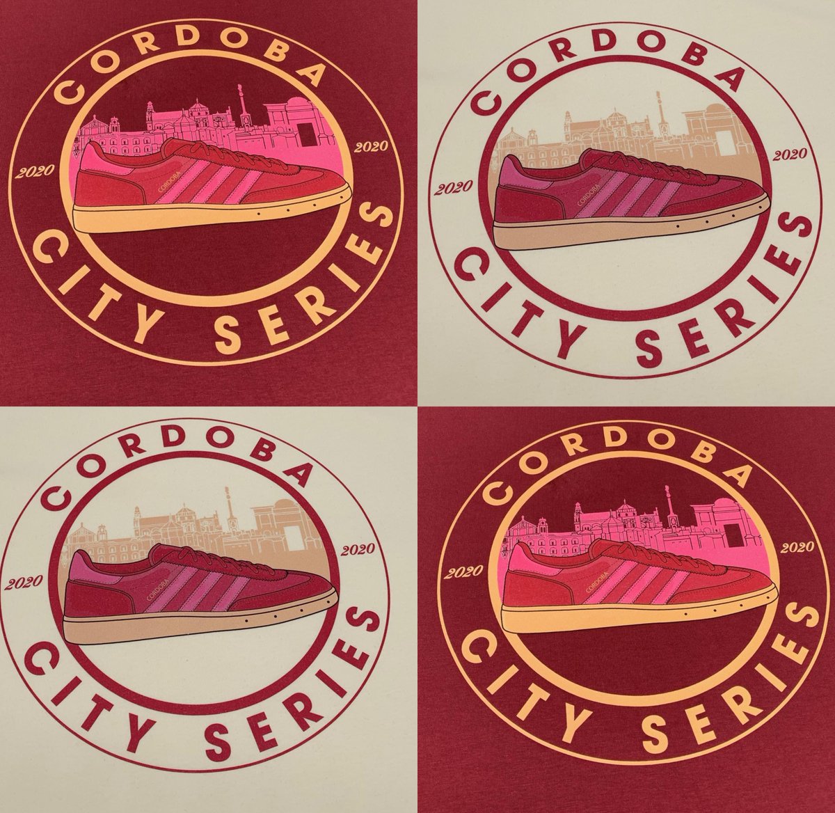 CORDOBA GIVEAWAY! 🙌🇪🇸 We will be releasing our New 'Cordoba' City Series T Shirts on Friday @ 7pm and................. We are giving 2 away 👌 To Enter: 1. Retweet 2. Comment preferred Colour (Burgundy/Ecru) **Winners will be announced on this thread on Friday @ 12pm**