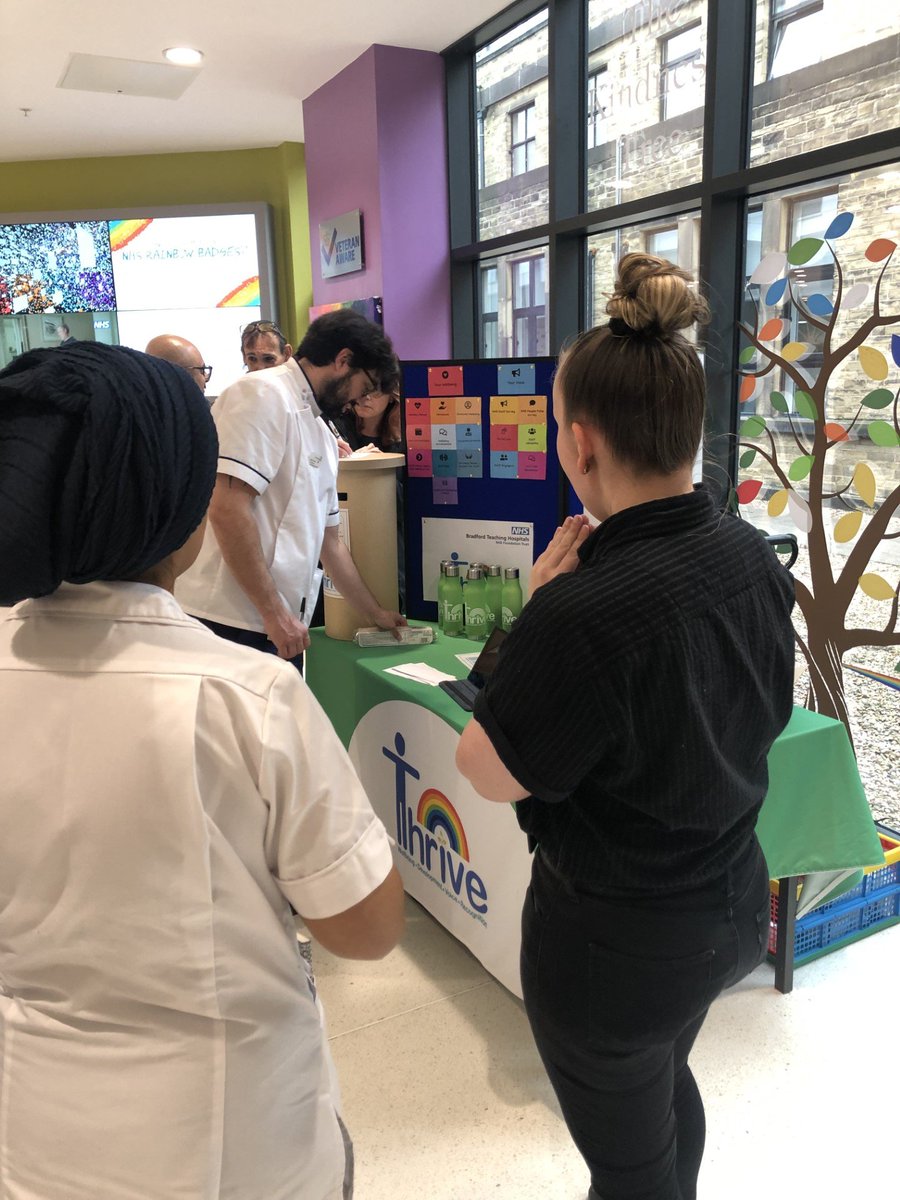 Transformation Team (@bthft_transform) on Twitter photo Come and see the lovely Thrive team on the concourse this lunchtime. Pens, mugs and some rather fancy relaxing eye masks available 😴 Don't forget to pick up your free breakfast tomorrow morning! <a href="/bthft_od/">OD Team BTHFT 🌈💙</a> Come and see the lovely Thrive team on the concourse this lunchtime. Pens, mugs and some rather fancy relaxing eye masks available 😴 Don't forget to pick up your free breakfast tomorrow morning! <a href="/bthft_od/">OD Team BTHFT 🌈💙</a>