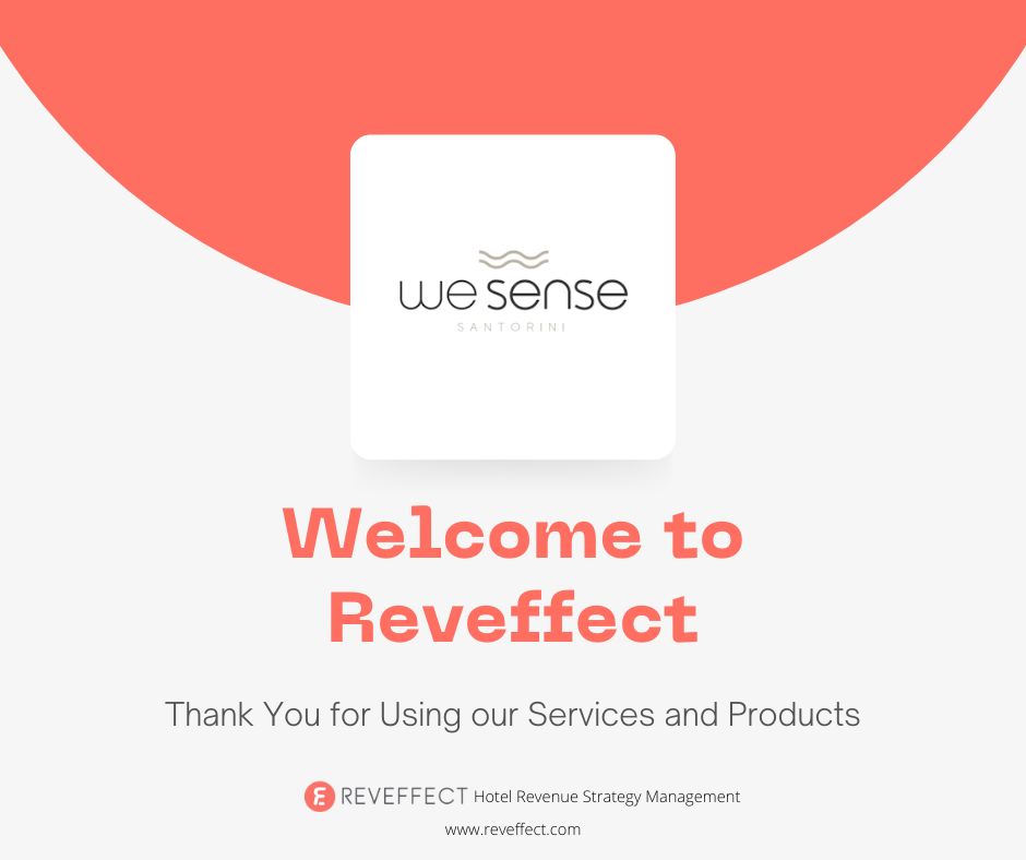 Reveffect1's tweet photo. 📣 Wesense Santorini καλώς ήρθες στην Reveffect- Hotel Revenue Strategy Management.

📍Σαντορίνη

🖥 https://t.co/D0zygWsZSc

#revenuemanagement #demandprognosis  #profitmanagement https://t.co/LmKkgby2xO
