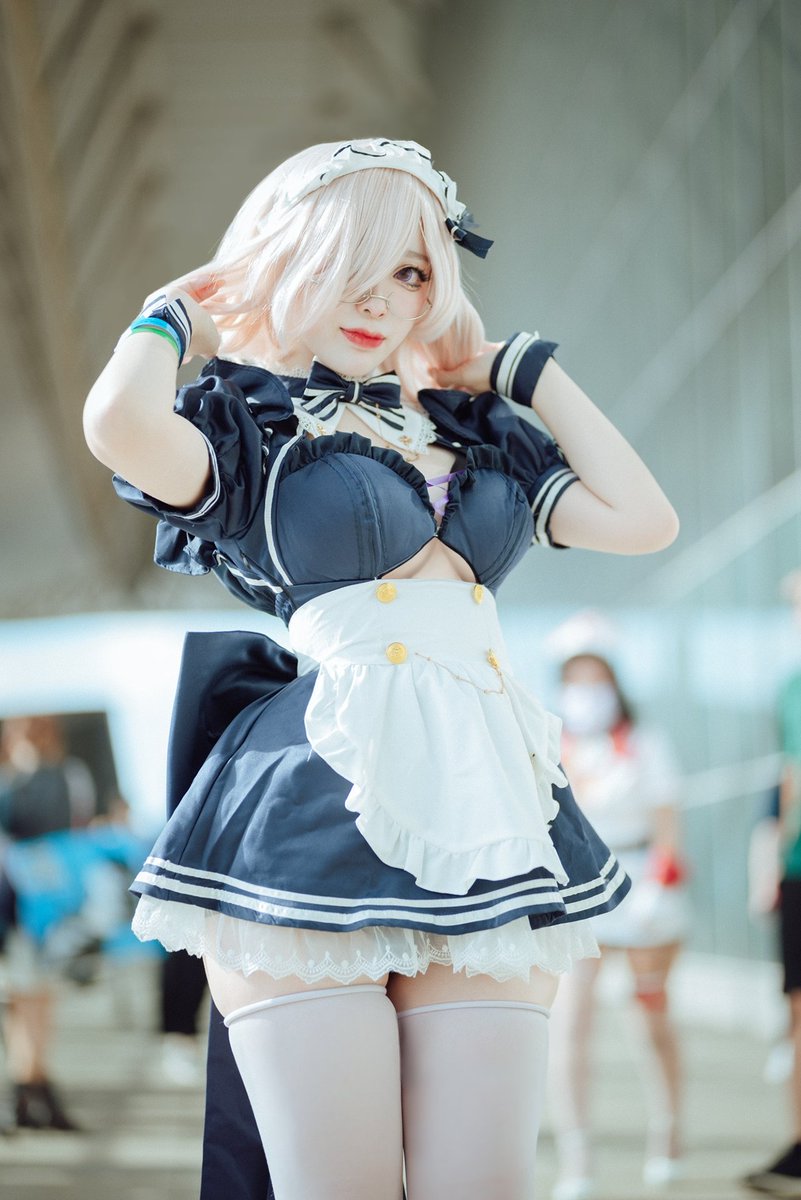 Kuroko_c's tweet image. 🤍 マシュ メイドver 🤍
#東京ゲームショウ2023
#TGS2023コスプレ