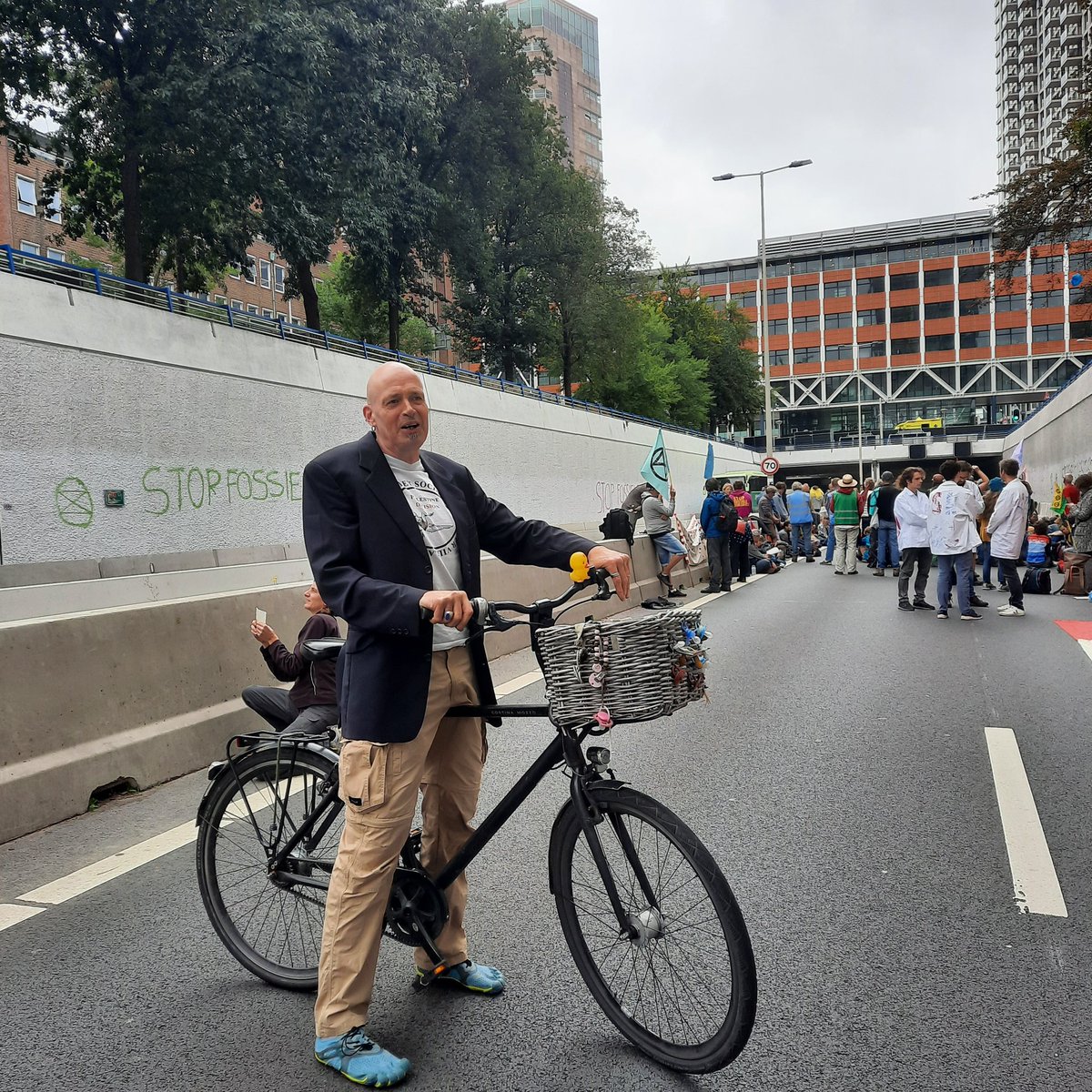 Schnoetsz's tweet image. Was bijzonder vandaag. 
#ExtinctionRebelion 
#Utrechtsebaan