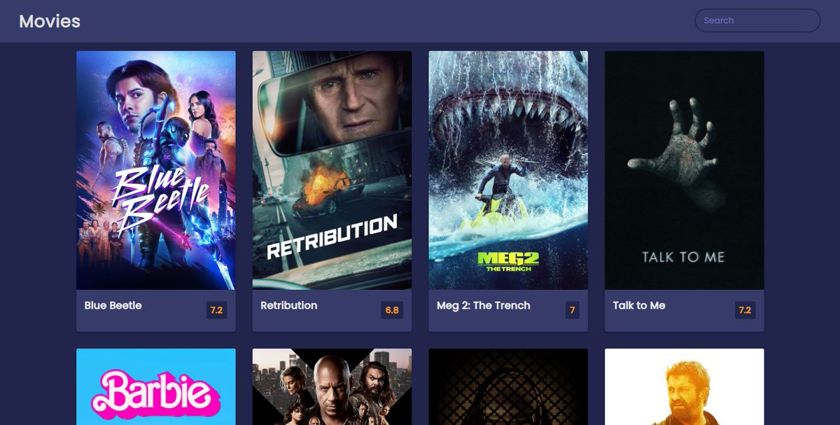 RaveeshSamkaria's tweet image. Day 17/50 - #50days50projects
Project - Movie App
GitHub Link - github.com/raveeshsamkari…

#50daysofcodingchallenge #webdevelopment #learningeveryday #codingjourney #codingchallenge #movie‍ #app ‍‍‍‍‍‍‍‍ #SoftwareEngineering