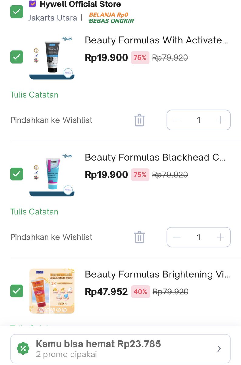 BeautyFormulas1's tweet photo. Wuihh mayan bgtt nih ada voucher tambahan di Tokopedia! Jadi makin hematttt

https://t.co/dpmm3j997U https://t.co/MUGh8hshyG