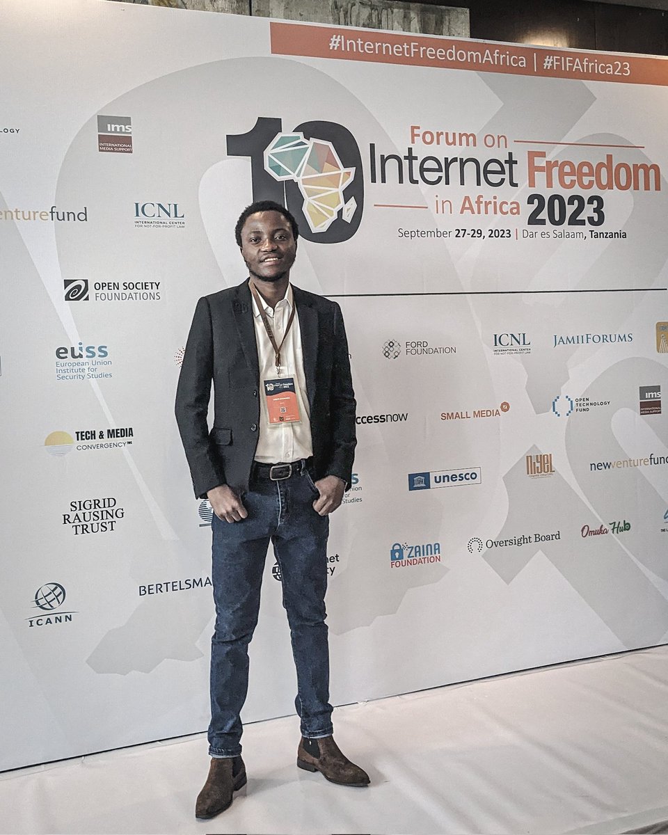 #InternetFreedomAfrica fête 10 ans de liberté de l'internet en #Afrique.
Quels sont les défis et les opportunités pour les droits numériques et la gouvernance de l'internet sur le continent ?
Je représente @ebuteli à ce forum qui se tient à Dar es Salaam 🇹🇿 #FIFAfrica23 #BloGoma