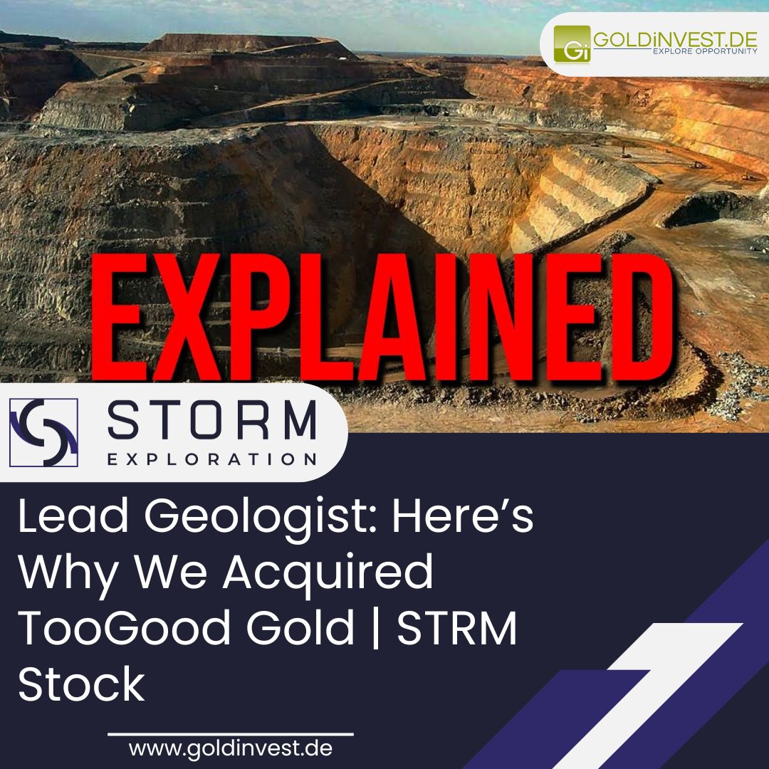 GOLDINVEST_de's tweet photo. Lead Geologist: Here’s Why We Acquired TooGood Gold | STRM Stock

Talking with the Lead Geologist of #StormExploration about their most recent acquisition: the TooGood Gold project!

to the video ▶️▶️ https://t.co/mMHNlejEY6 

$STRM #mining https://t.co/6Wj1DF6qmY