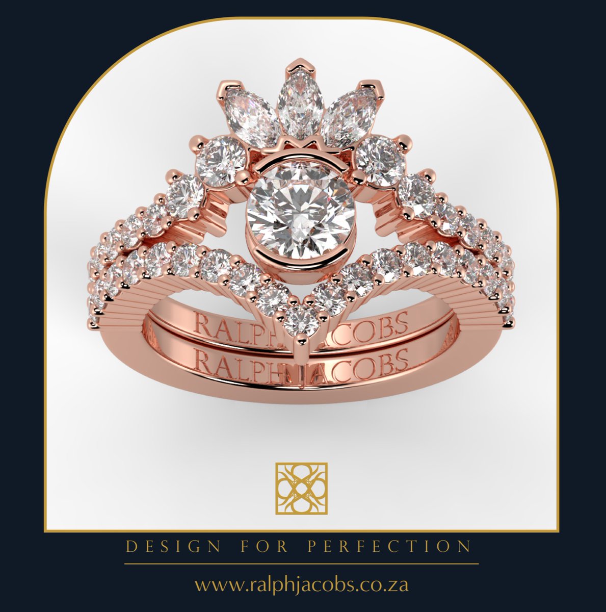 RalphJacobsSA's tweet photo. Perfection personified in every ring. Ralph Jacobs designs with a passion for timeless elegance. 💍✨ Explore perfection at https://t.co/lOyBNEygPS 💖 #PerfectionInDesign #RalphJacobsJewels 🌟💎 https://t.co/Uk2qeHhMfL