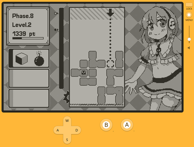 デジゲー博に出そうと思って久しぶりにPlaydateの方を弄ってる 