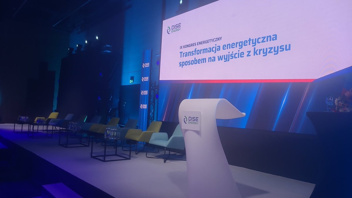 Już za chwilę rozpoczynamy drugi dzień IX Kongresu Energetycznego <a href="/DISE_ENERGY/">DISE ENERGY</a>