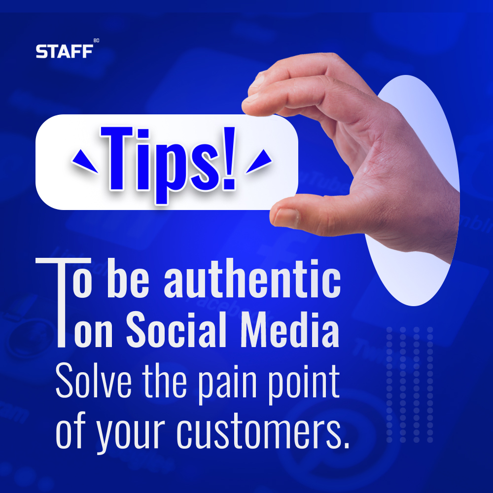 staffbdagency's tweet photo. Tips of Authenticity! π
In this noisy world, being genuine on social media is your secret weapon. π’
Here is the key:
Focus on solving the pain points of your customers. π οΈ
Understand your customers' needs and create meaningful content to connect with them.
#staffbd
#uk https://t.co/dmffVawwpO
