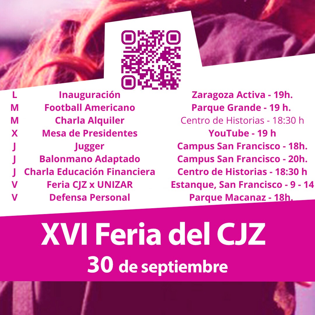 Esta tarde <a href="/AICAR_ADICAE/">AICAR-ADICAE</a> imparte una charla gratuita  sobre educación financiera para jóvenes en el <a href="/CentroHistorias/">Centro de Historias de Zaragoza</a> . Os esperamos a las 18:30h, infórmate y plantea todas tus dudas. Os dejo todas las actividades de la semana de la Juventud con <a href="/cjzaragoza/">Consejo Juventud Zaragoza</a> 🔽