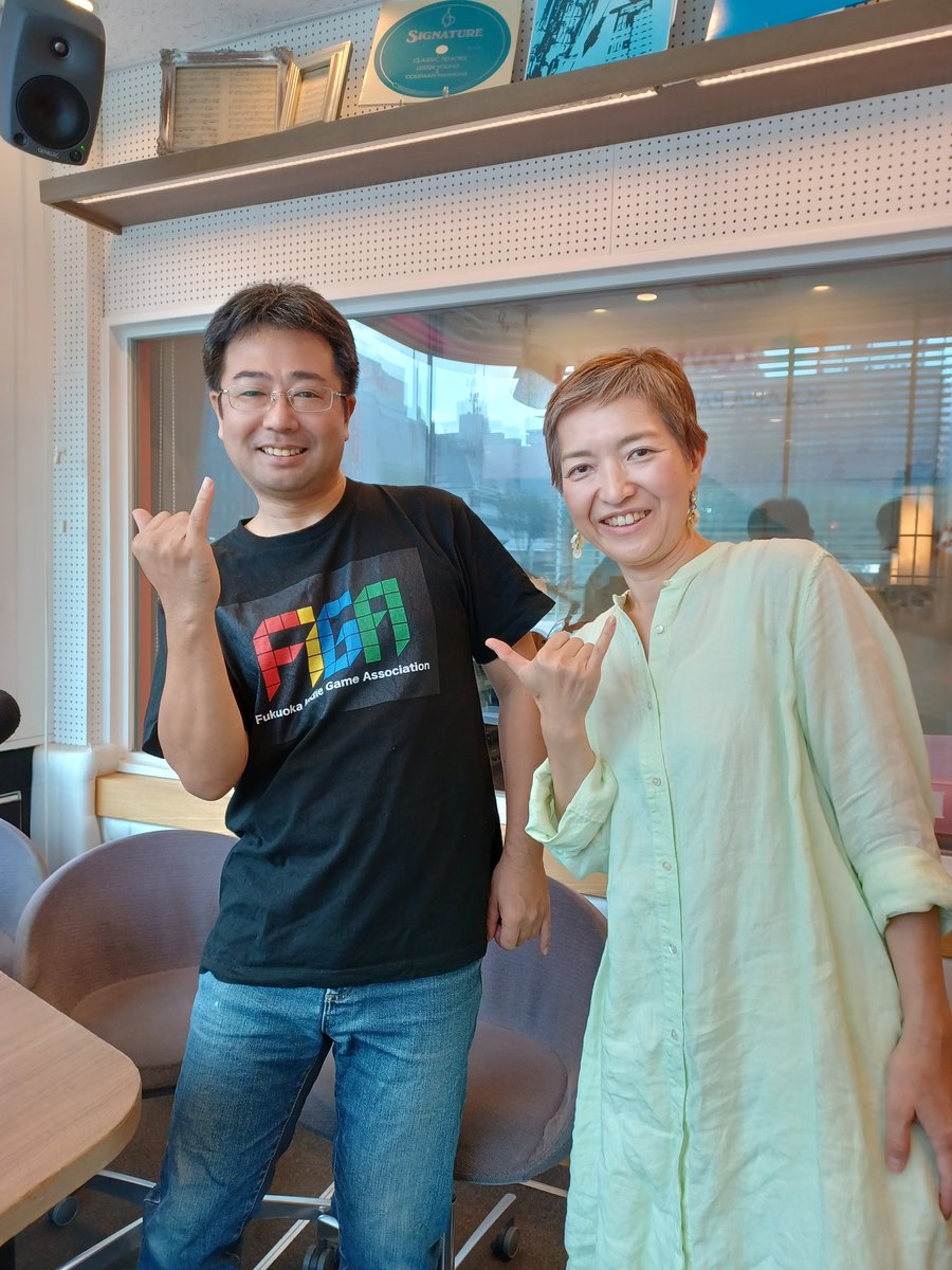 761daytime's tweet photo. 🕧#GoodnessBusiness!
🎙👱🏼フジジュン@jun_popo07
.
.
インディーゲームクリエイター🎮️
【村上浩治さん!!】
@Mugen_Bit
最終回
今後の夢や目標は??…👂
🎮️ 福岡インディーゲーム協会
@FukuokaIndie
#761daytime
📻LOVEFM
https://t.co/kVQ5oadzDf https://t.co/VmMcerilJa
