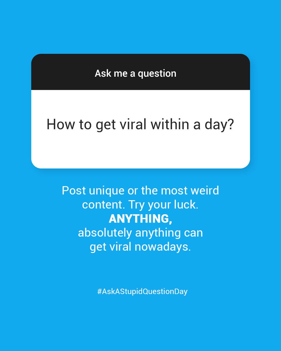 fluidscapes's tweet photo. 📈Growing on social media is not an overnight process. It requires the ability to produce and consistently post relevant content that connects with your audience. Keep Posting!👍
#Instagram #SocialMedia #InstagramFollowers #askstupidquestions #askstupidquestionsday https://t.co/FxU3Sxc2EZ
