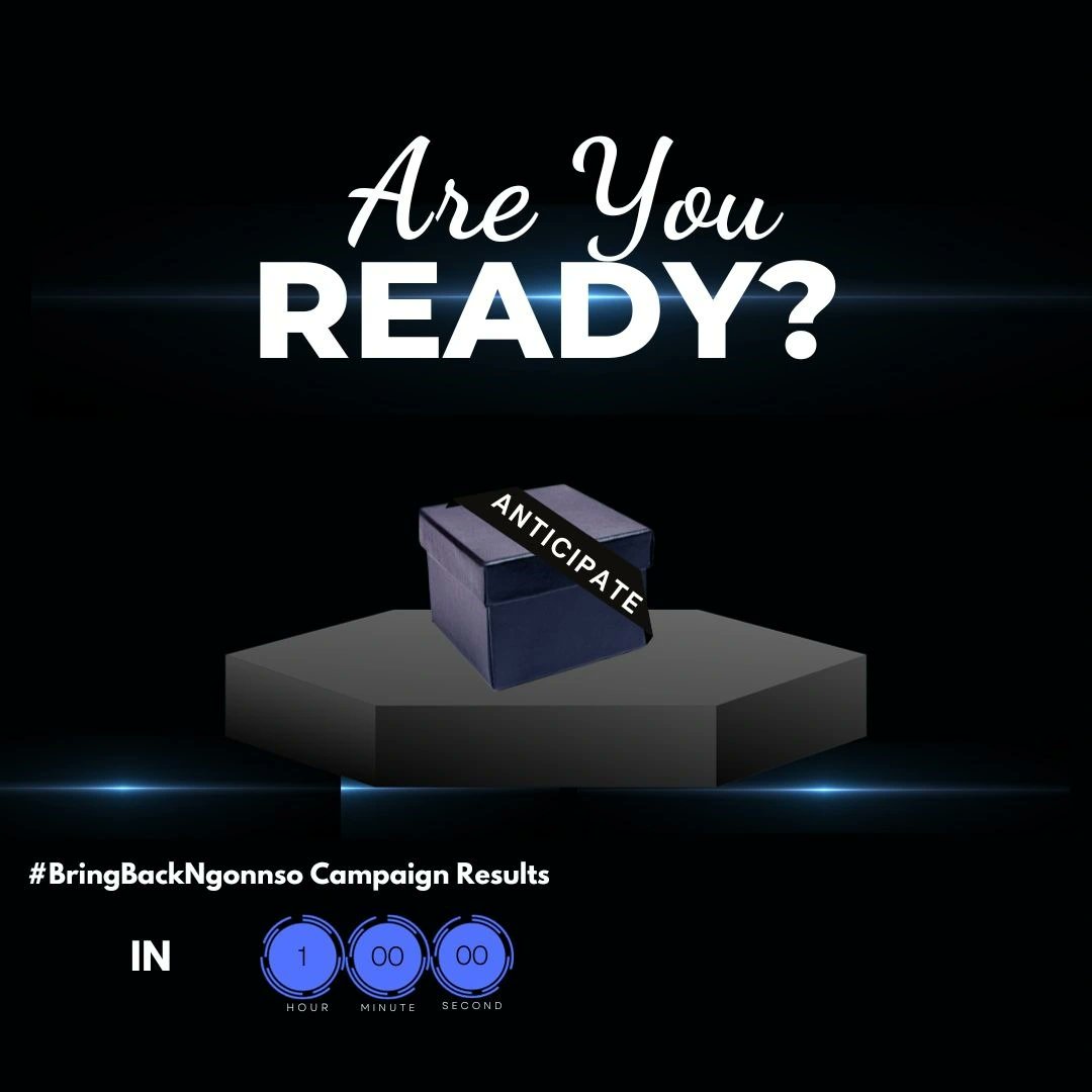 regartless1on1's tweet photo. The #BringBackNgonnso campaign, launched in 2021, has made tremendous progress. We will be announcing the results of the campaign in an hour's time. Stay tuned!!!
#ReturnNsoRoyalObjects
#Restitution
#RestitutionNow
#CultutralHeritage
#CulturalPreservation
#BringBackNgonnsoResults https://t.co/EzO3zZE9d3