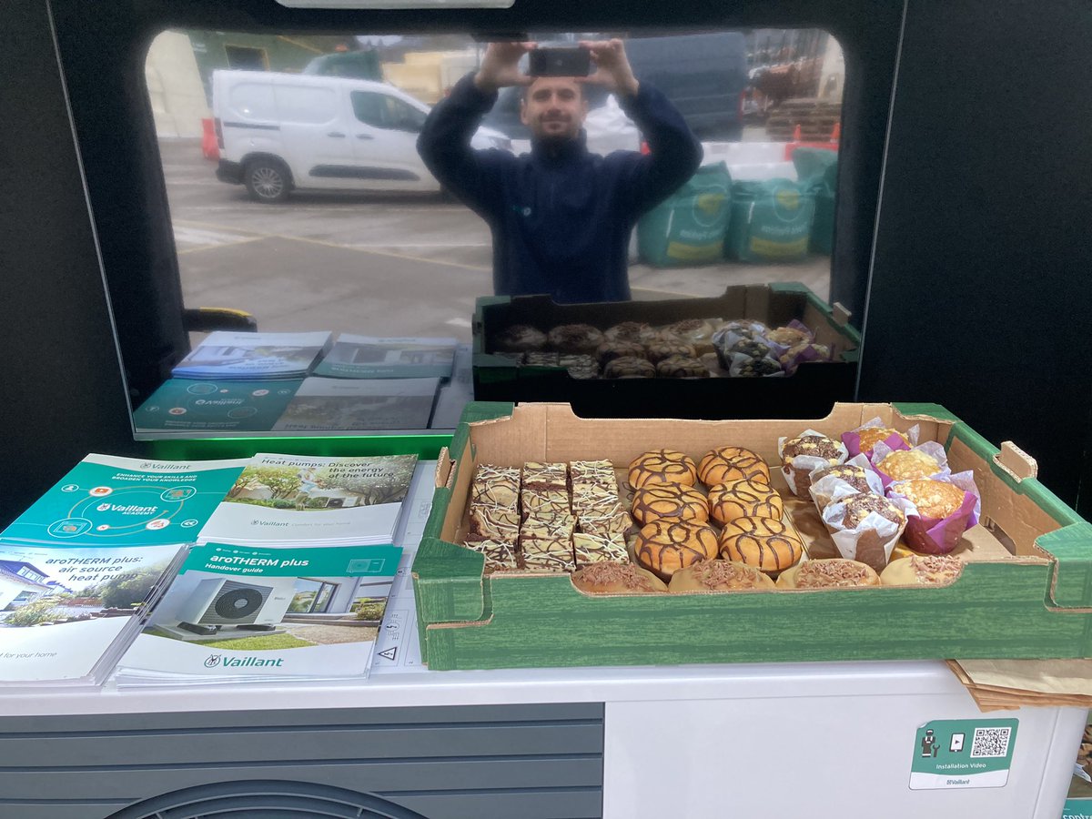 Final stop on this weeks <a href="/vaillantuk/">Vaillant UK</a> show van tour, here this morning at <a href="/TravisPerkinsCo/">Travis Perkins</a> Macclesfield (SK10 1LT) with Mark &amp; the team! 

Drop by to find out more about our new remastered flagship boiler the EcoTEC Plus &amp; our award winning air source heat pump the AroTHERM Plus.