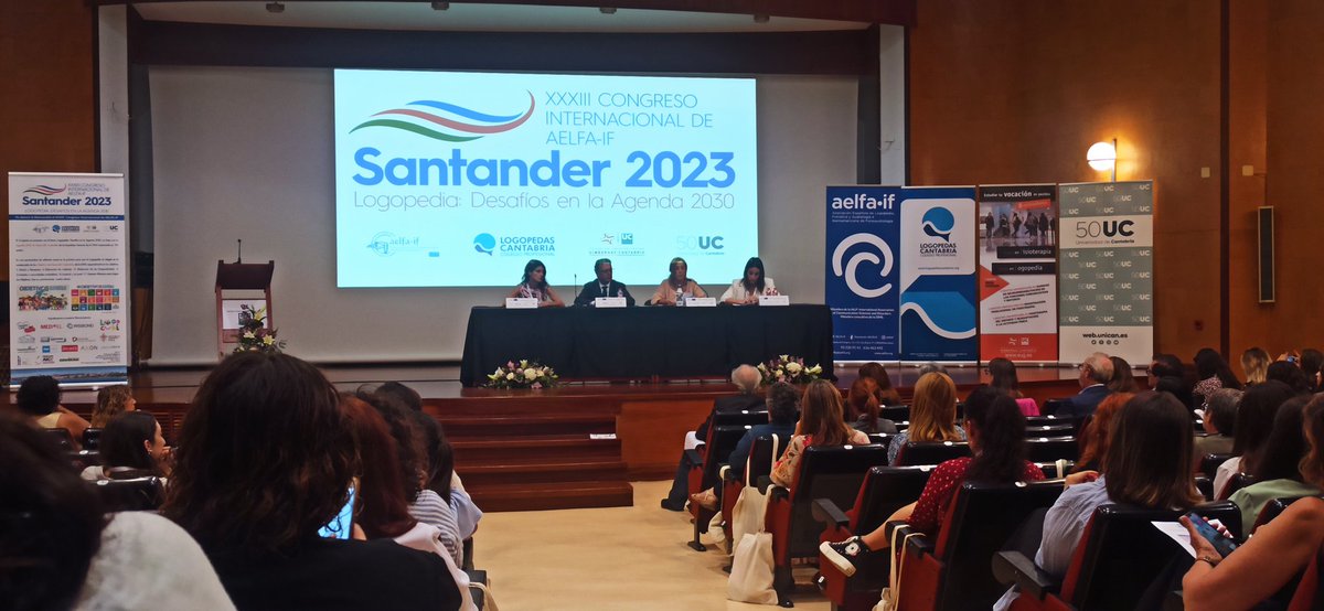 Empieza el Congreso de @AelfaIf. Punto de encuentro internacional de la #logopedia