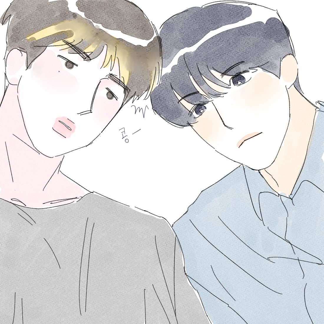 #윦밍 머리 콩 셀카📸