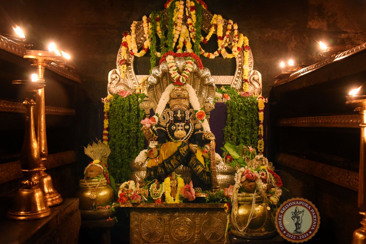 ShriUdupi's tweet photo. Udupi Shri Krishna Darshana "Ananthapadmanabha"Alankara - 28.09.2023. https://t.co/mblNYIaYva