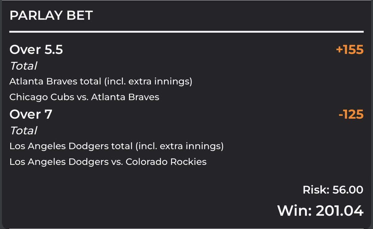 Late night rider #HereToPlay #ForThea #Parlayplay #NextStartsHere  #Colorado #MLBPredictions #MLBPicks #Dontcashout #Heatingup #streak #streaking #GamblingTwitter #GamblingX