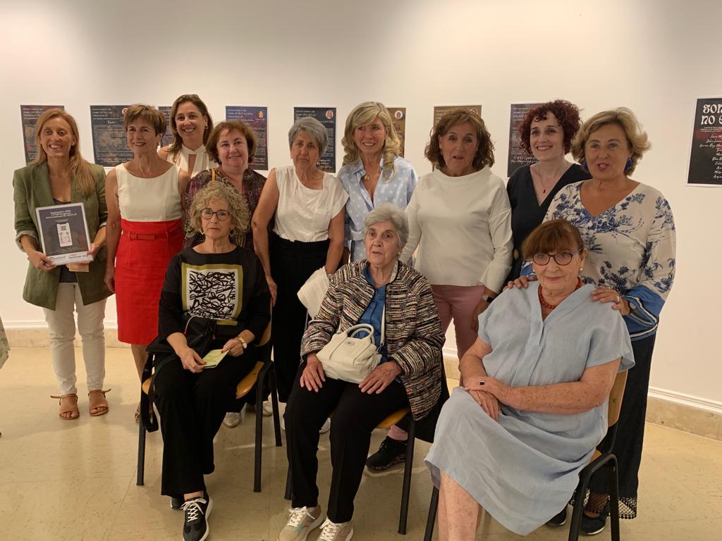 Pequeña nuestra del encuentro con logopedas pioneras en la inauguración de la Expo #mujeresquedanpalabra en Congreso @AelfaIf #logopedia #Mujeres