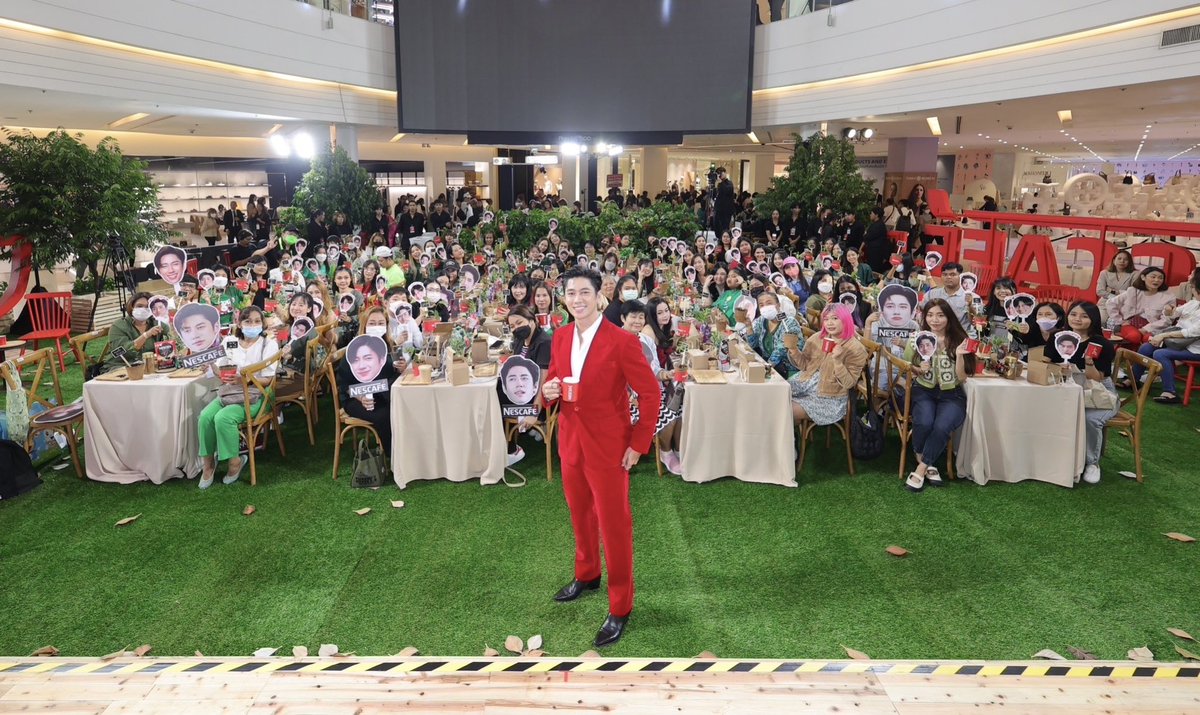 เจอกันอีกทีตอนเย็นนะครับ❤️

#NESCAFEDAY2023xJam
#ชงเนสกาแฟปลูกความยั่งยืน
#แจมรชตะ