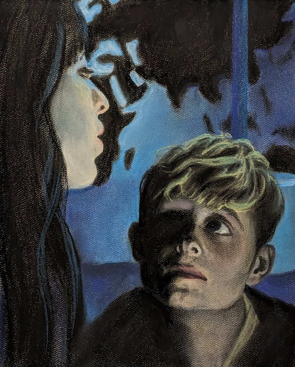 CanadianAr's tweet image. Chalk pastel. 10" X 12 1/2". Finally finished it after ignoring it for weeks. It's been difficult to maintain my motivation, so I hope we get some news this week!