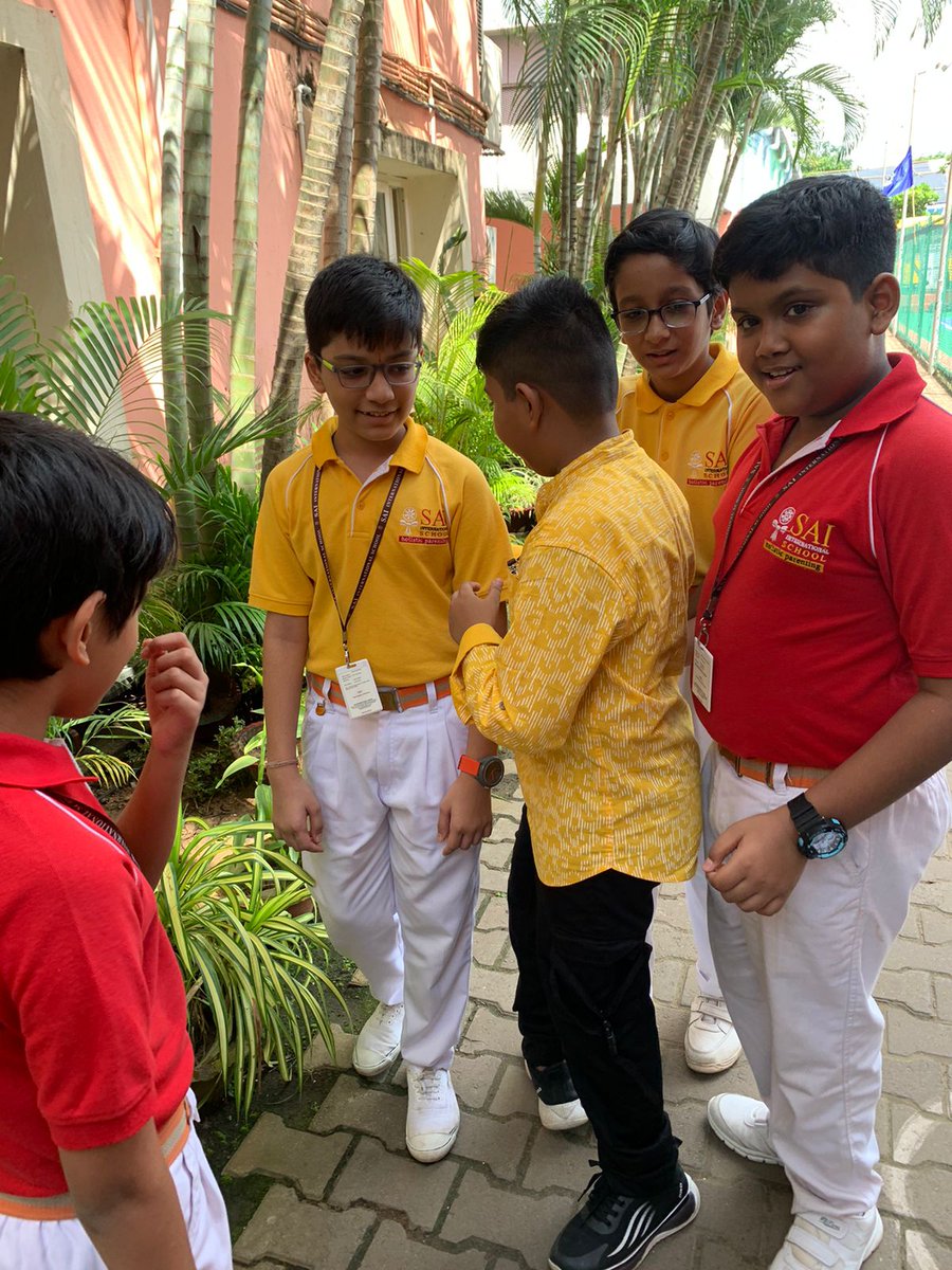 SAI_Edu_In's tweet photo. SAIoneers of Class VI went around the school garden to identify different categories of plant life. They were thrilled to identify herbs, shrubs, trees, flowering and non flowering plants. 

#ExperientialLearning #InquiryBasedLearning #HandsonLearning
#Connectingtonature https://t.co/etV9joa1tJ