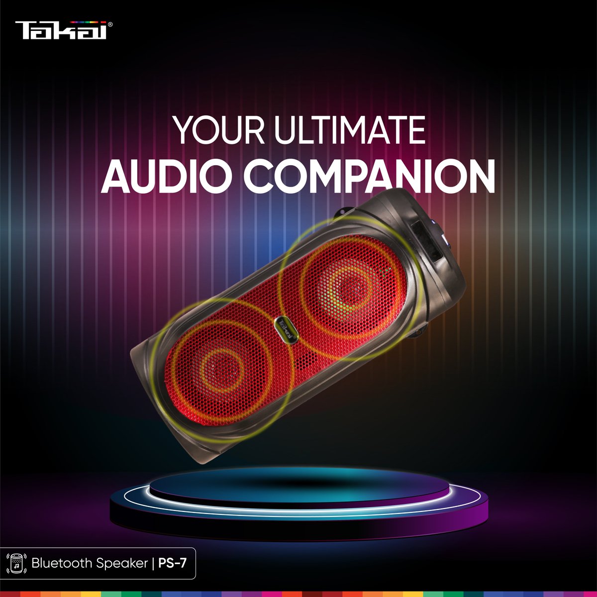 Takai_World's tweet photo. Connect with a MIC or Bluetooth, Takai Multimedia Dual Bluetooth Speakers keep you immersed at all times!
Visit https://t.co/U8TMeFuUsP to know more.
#Takai #AsRealAsReal #BTSpeaker #Music #Vibe #Sound #Fun #Party #Sing #Moments #Vibes https://t.co/EChSy7MYBC