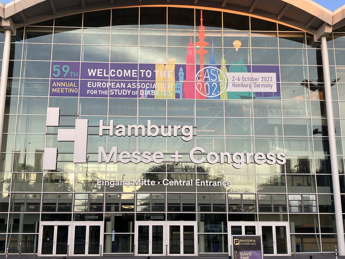 #EASD2023 It's happening🤗