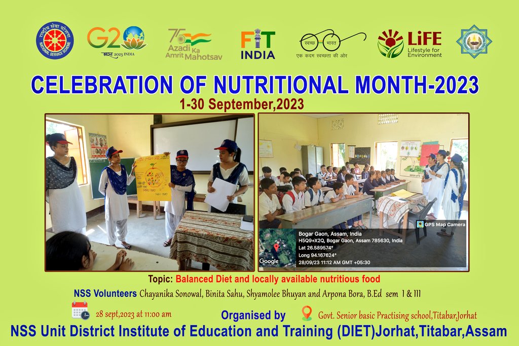 NSS Unit DIET-Jorhat,Titabar,Assam 🇮🇳 tweet media