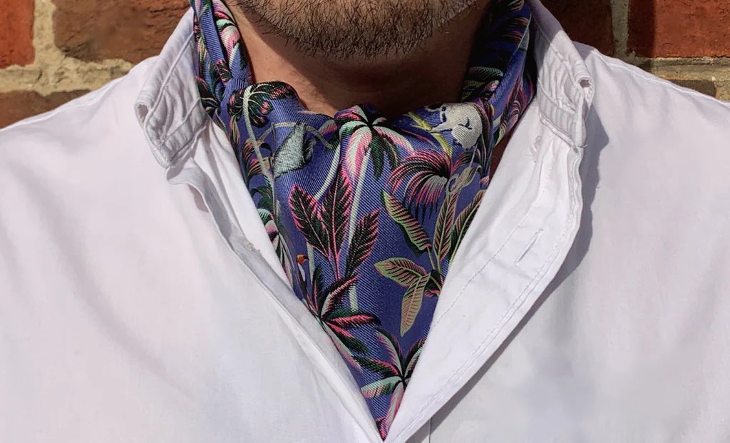 The Return of the Neckerchief: The Ascot is Back - Cravat Club London
