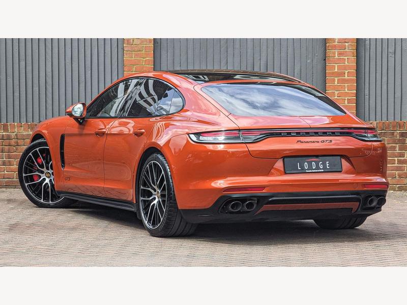 JaMtoka's tweet photo. • 2021 Porsche Panamera GTS
• Papaya Orange With Black Alcantara/Leather Interior 
• 4000cc Twin-Turbopetrol V8
• 473bhp/620Nm
• 8-Speed AT — PDK (Porsche Doppelkupplung) + Shift Paddles 
• Safety Features:
√ AWD
√ Adaptive Air Suspension
√ Active Cooling Flap Control
√ Adaptive Rear Spoiler 
√ Cruise Control
√ Four-Point LED DRLs
√ Lane Keep Assist
√ Traffic Sign Recognition
√ PSM - Porsche Stability Management
√ PTM - Porsche Traction Management
√ Side Impact Protection 
√ Launch Control
√ 10 Airbags
√ Tyre Pressure Monitoring
√ Park Assist - Front & Rear With Reversing Camera 
√ Head-Up Display
√ PDCC - Porsche Dynamic Chassis Control
√ PTV Plus - Porsche Torque Vectoring
√ PASM - Porsche Active Suspension Management 
• 14-Speaker BOSE Premium Sound, Leather Seats, Panoramic Sunroof, Soft Close Doors 
• Fuel Tank: 90L
• Mileage: 3,862km
• Status: Import On Order 
• KSh27,260,000 (All-inclusive)
• +254733665551