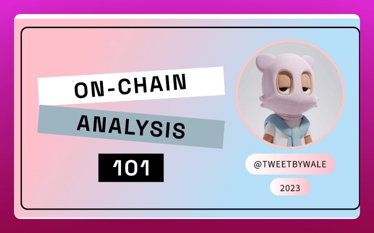 TweetByWale's tweet photo. USING ON-CHAIN ANALYSIS TO GAIN AN EDGE OVER OTHER TRADERS

A 🧵, Let’s dive in! https://t.co/BxiQ0bXtAj