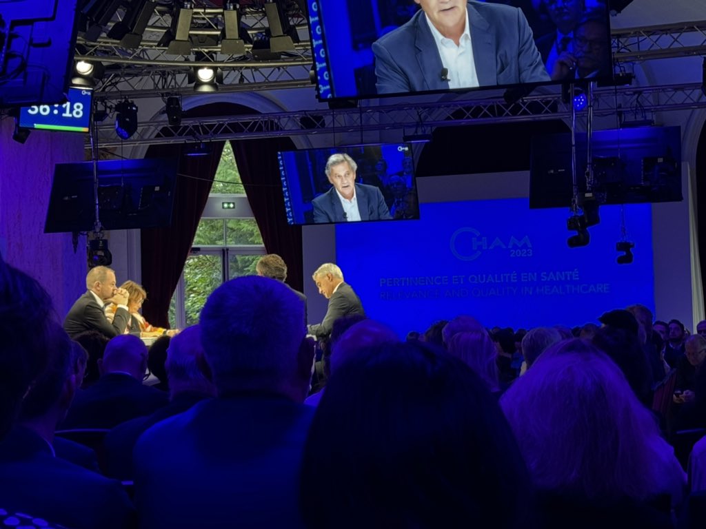 Lancement #CHAM2023 « Pertinence et qualité en santé » <a href="/canalcham/">Convention on Health Analysis and Management |CHAM</a>