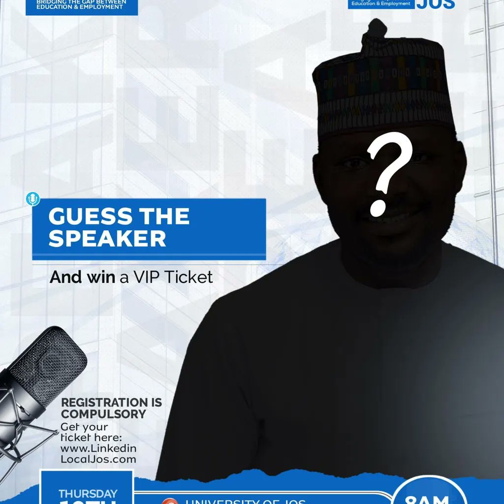 LinkedinJosTown's tweet photo. Game time LLJ Fam!
The first person to guess the four speakers' names correctly will win a VIP ticket to LinkedIn Local Jos event!
Who is gonna be the lucky person?
Let's GOOOOO!!
#Jos
#LinkedInLocalJos
#Linkedinlocalevents
#linkedinlocal
#networking
#linkedinlocalvirtual https://t.co/fk34ttgDjV